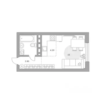 Студия Башкортостан, Уфа Зеленая Роща жилрайон, Лесная Симфония жилой ...