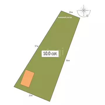 Участок в Майминский район, село Подгорное, Центральная улица (10 м)