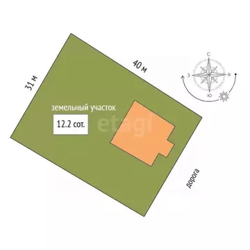 Дом в Ульяновская область, Цильнинский район, с. Большое Нагаткино ...