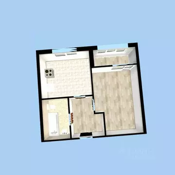 1-к кв. Башкортостан, Уфа ул. Менделеева, 156 (36.5 м)