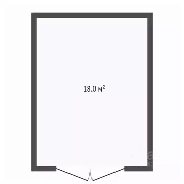 Гараж в Тюменская область, Тюмень Уральская ул., 74 (18 м)