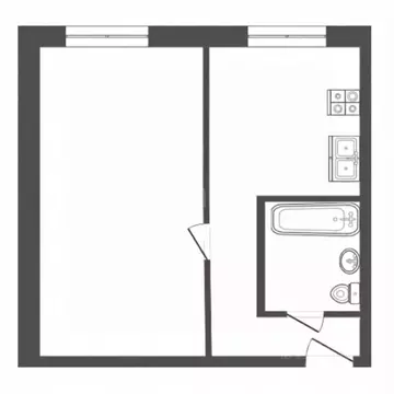 1-к кв. Ярославская область, Ярославль Северный жилрайон, ул. Елены ...