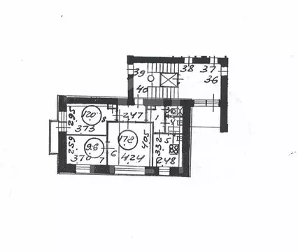 3-комнатная квартира: Санкт-Петербург, 2-й Муринский проспект, 22 ...