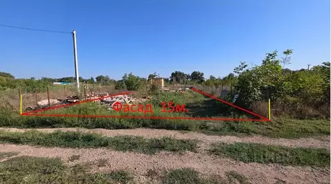 Участок в Краснодарский край, Анапа муниципальный округ, с. Юровка ул. ...