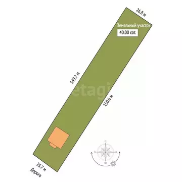 Дом в Мордовия, Саранск городской округ, д. Ивановка ул. Октябрьская, ...