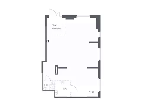 Помещение свободного назначения в Москва пос. Остафьево, 19 (79 м)