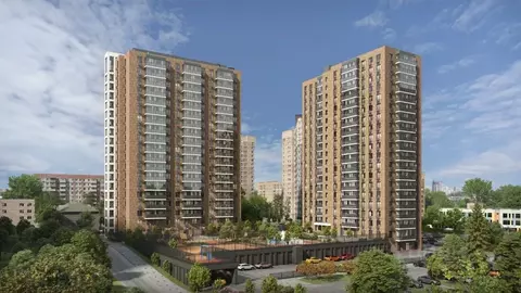 1-к кв. Нижегородская область, Нижний Новгород Ветеринарная ул. (68.41 ...