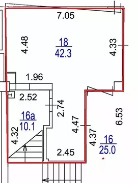 Помещение свободного назначения (52 м)