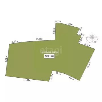 Участок в Амурская область, с. Ивановка ул. Заводская (237.84 сот.)