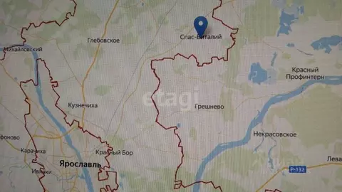 Участок в Ярославская область, Ярославский муниципальный округ, с. ...