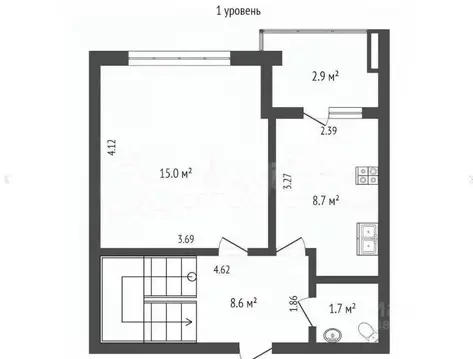 3-к кв. Севастополь ул. Адмирала Юмашева, 13 (76.6 м)