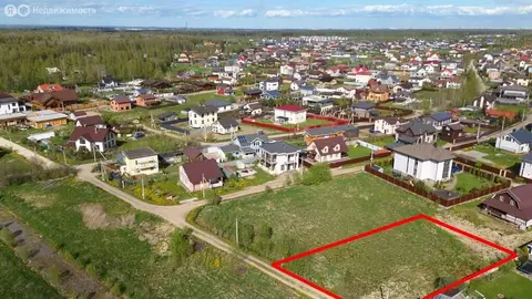 Участок в деревня Узигонты, коттеджный посёлок Зелёная Долина, ...