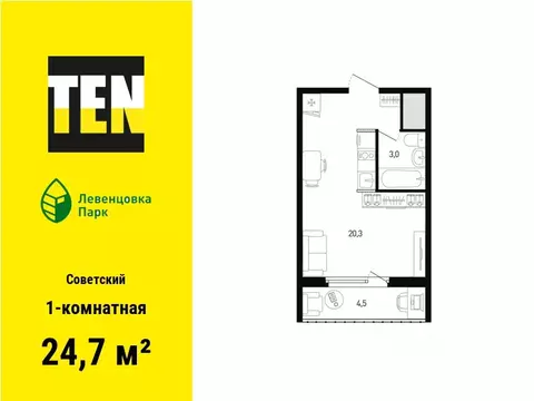 1-к кв. Ростовская область, Ростов-на-Дону просп. Маршала Жукова, 11 ...