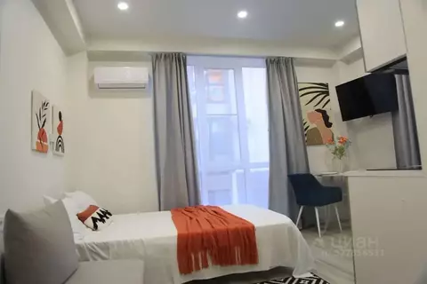 Студия Краснодарский край, Сочи Адлер жилрайон, ул. Фермерская, 24 ...