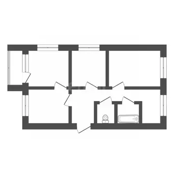 4-к кв. Амурская область, Благовещенск Свободная ул., 261 (70.0 м)
