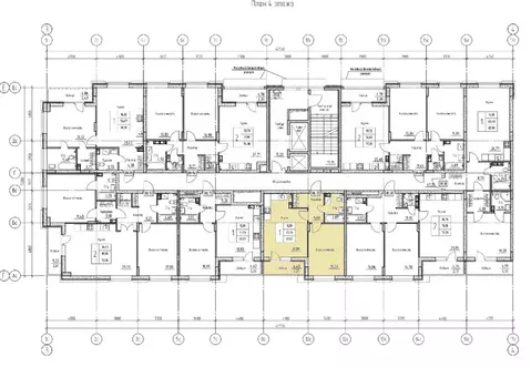 1-к кв. Воронежская область, Воронеж Родченко жилой комплекс (49.57 м)