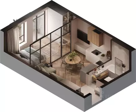 1-к кв. Калининградская область, Зеленоградск Грани жилой комплекс ...