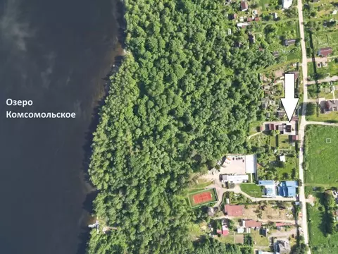 Дом в Ленинградская область, Приозерский район, Громовское с/пос, пос. ...