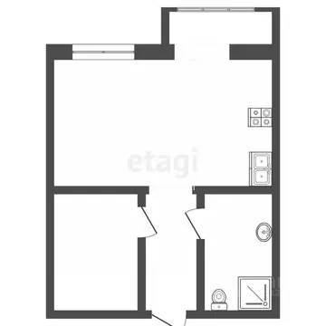 1-к кв. Ставропольский край, Кисловодск Окопная ул. (31.1 м)