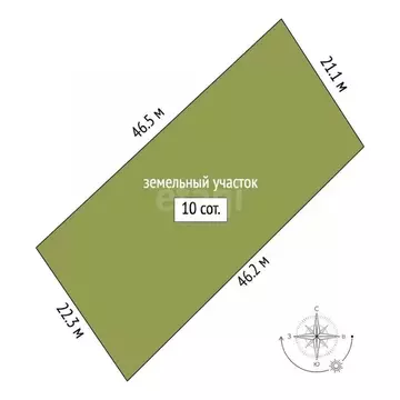 Участок в Вологодская область, Череповецкий район, Югское ...