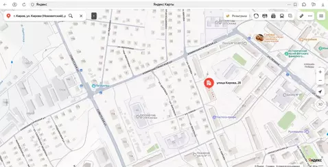 Свободной планировки кв. Кировская область, Киров ул. Кирова, 28 (13.1 ...