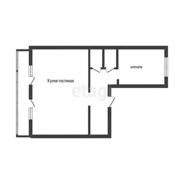 2-комнатная квартира: Кыштым, улица Челюскинцев, 60 (49.1 м)