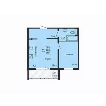 1-к кв. Челябинская область, Челябинский городской округ, пос. ...