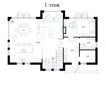 Дом в деревня Булатово, КП Резиденция Булатово, 180 (180 м)