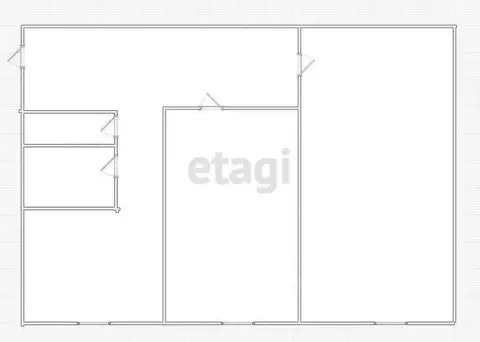 2-к кв. Костромская область, Нерехта ул. Смирнова, 18 (42.0 м)