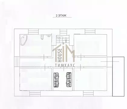 Коттедж в Омская область, Омский район, Пушкинское с/пос, Садовод-1 ...