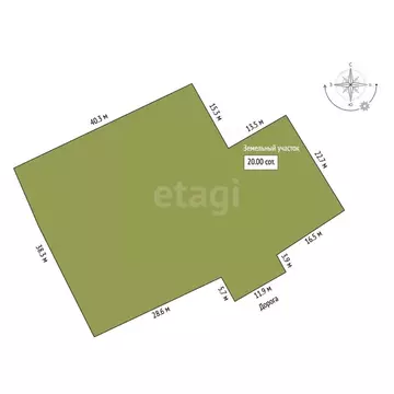 Дом в Челябинская область, Пласт ул. Тургенева, 59 (77 м)