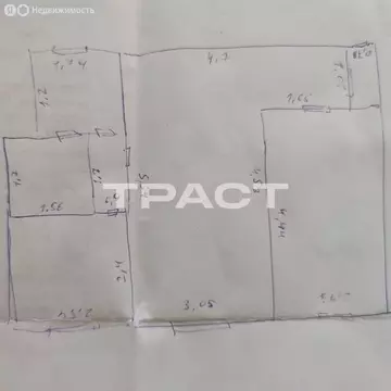2-комнатная квартира: Воронеж, Ленинский проспект, 36 (43 м)