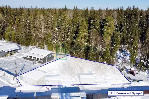 Участок в Ленинградская область, Выборгский район, Рощинское городское ...