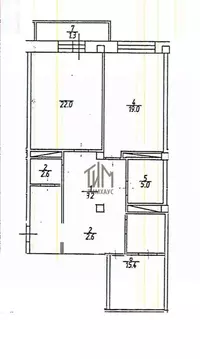 2-к кв. Омская область, Омск ул. 10 лет Октября, 50 (90.6 м)