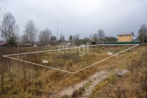 Участок в Тверская область, Калининский муниципальный округ, д. ...