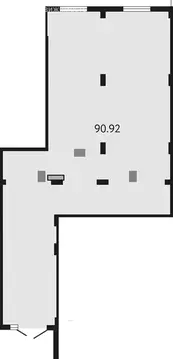 Помещение свободного назначения (90.92 м)