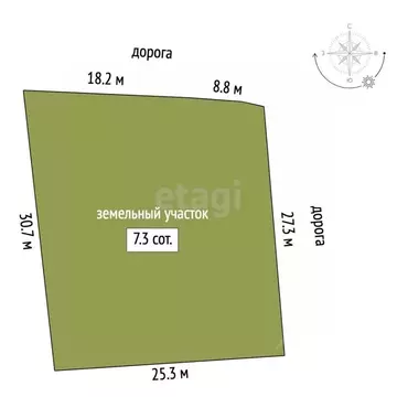 Участок в Москва д. Большое Свинорье, 4 (7.31 сот.)