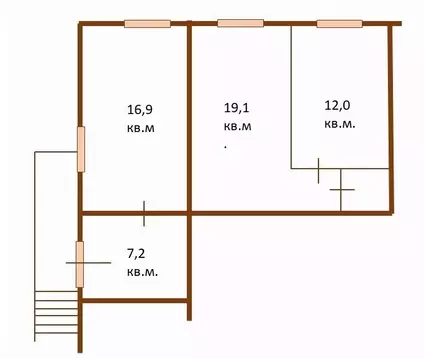 Офис в Ростовская область, Ростов-на-Дону Красноармейская ул. (57 м)