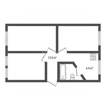3-к кв. Владимирская область, Ковров ул. Тимофея Павловского, 7 (53.0 ...