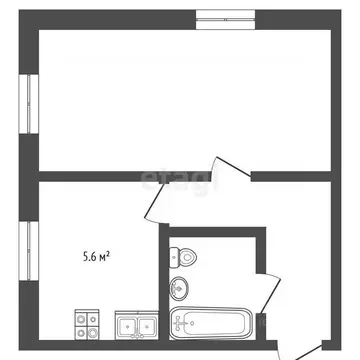 1-к кв. Самарская область, Самара пос. Управленческий, ул. Сергея ...