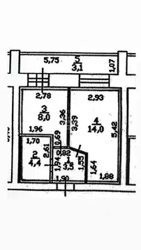1-к кв. Марий Эл, Йошкар-Ола ул. Петрова, 32 (33.0 м)