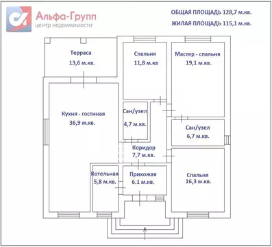 Коттедж в Свердловская область, Полевской муниципальный округ, с. ...
