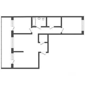 2-к кв. Тюменская область, Тюмень ул. Михаила Сперанского, 41к1 (79.0 ...