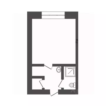 Студия Кемеровская область, Юрга ул. Леонова, 6 (12.0 м)