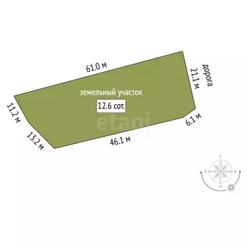 Участок в Свердловская область, Белоярский муниципальный округ, пос. ...