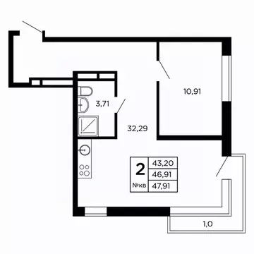 Студия Смоленская область, Смоленск проезд Маршала Конева, 32 (49.09 ...