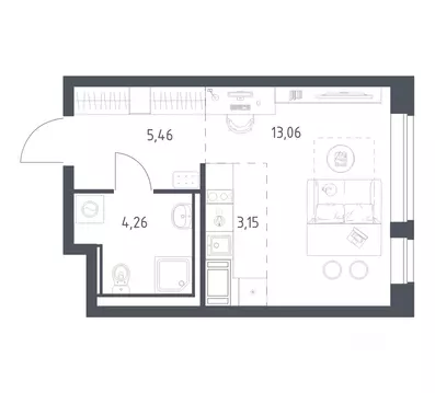 Студия Санкт-Петербург, Санкт-Петербург, Колпино Новое Колпино жилой ...