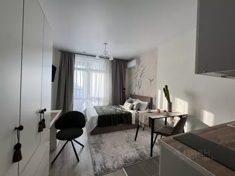 Студия Москва № 160 кв-л, 1Вк2 (24.0 м)