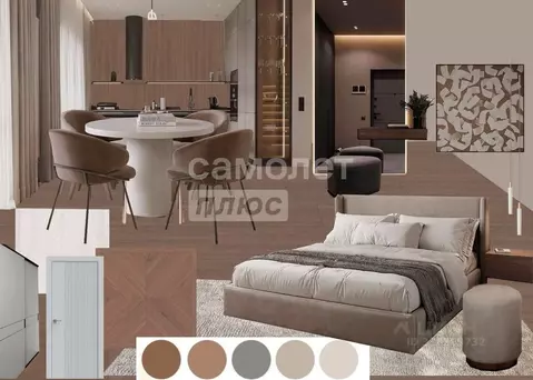 2-к кв. Иркутская область, Иркутск ул. Ивана Доронина, 7/3 (60.0 м)