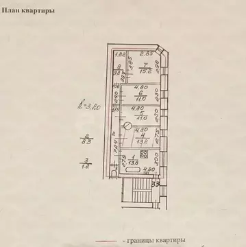 Комната Санкт-Петербург Гончарная ул., 7 (13.2 м)